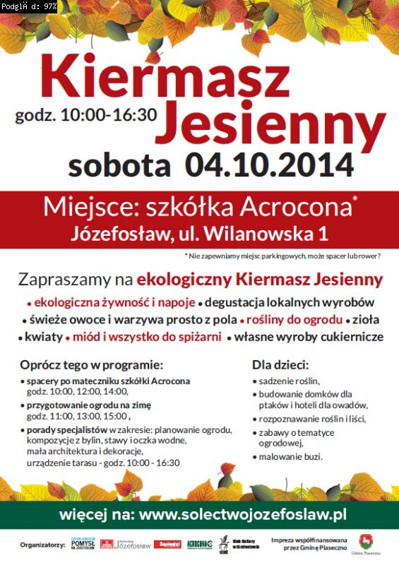 Kiermasz w Józefosławiu