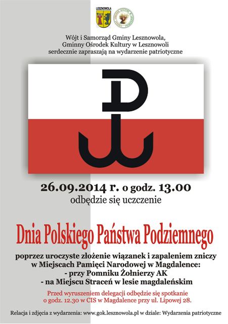 Dzień Powstania Państwa Podziemnego
