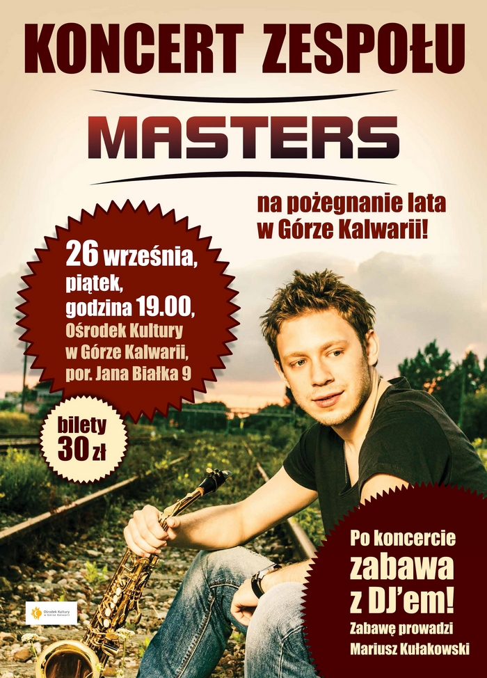 Koncert zespołu Masters