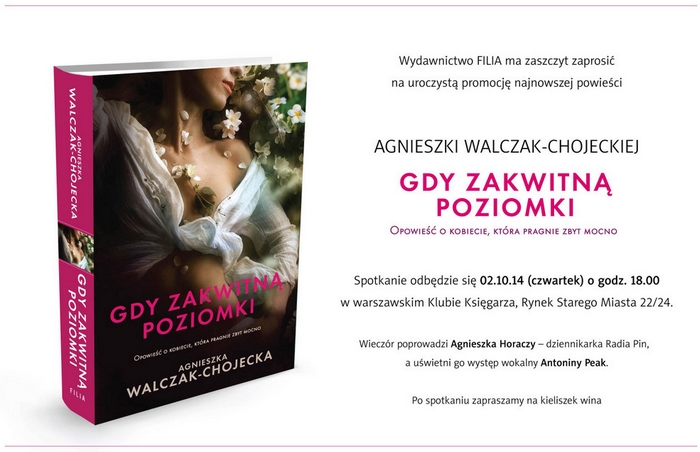 Spotkanie promujące książkę A.Walczak-Chojeckiej
