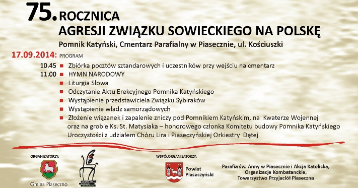 Rocznica agresji Związku Radzieckiego na Polskę