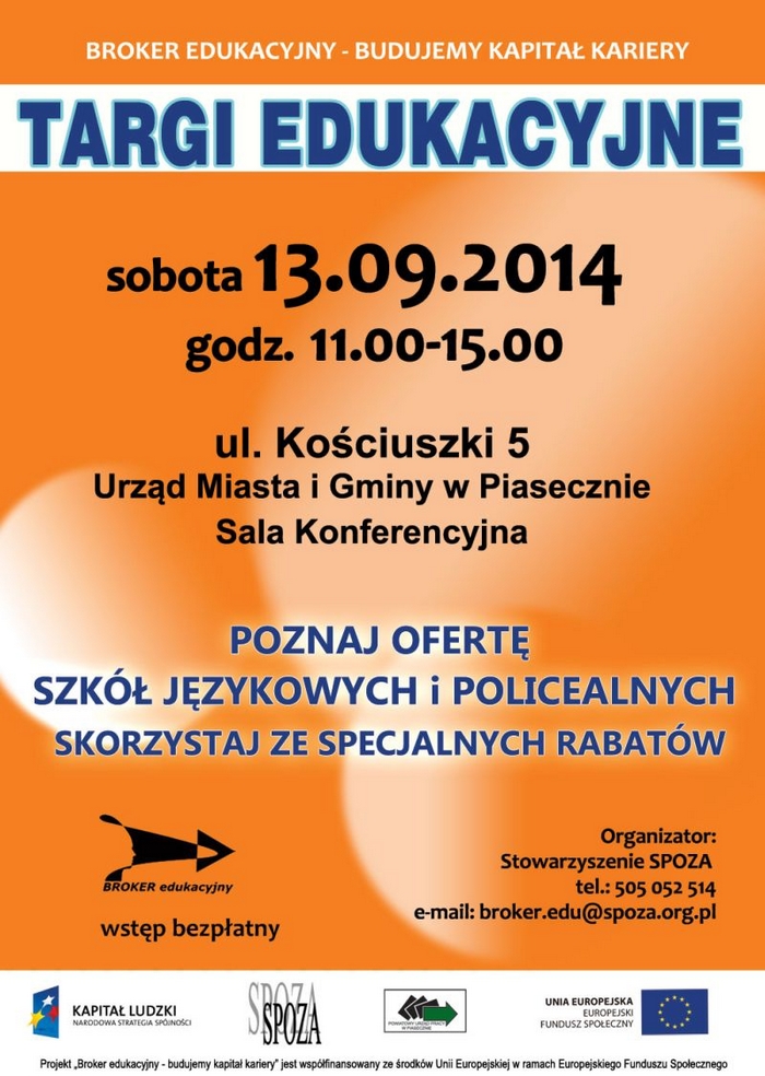 Targi edukacyjne w Piasecznie