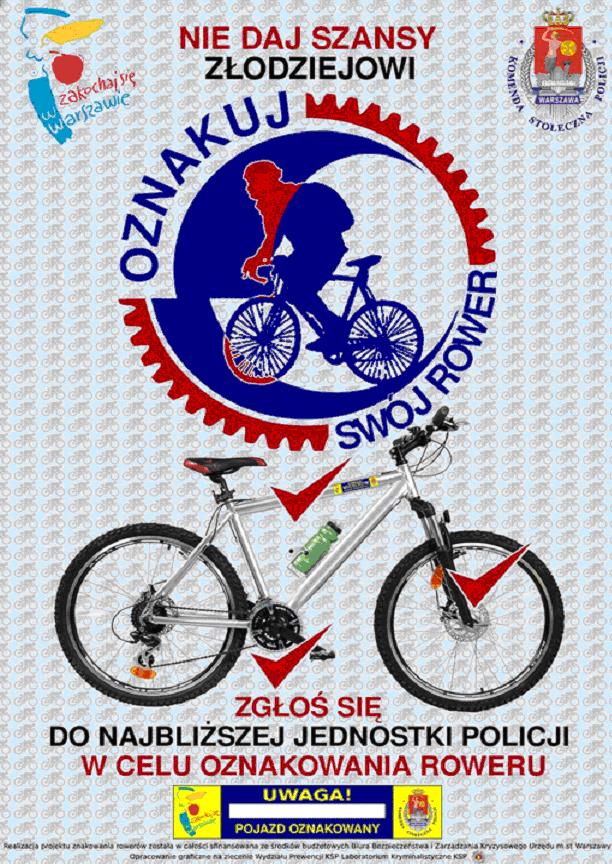 Oznakuj swój rower