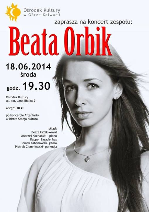 Koncert zespołu Beata Orbik