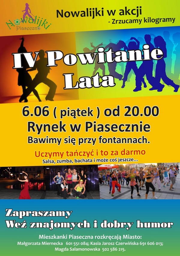 Powitania Lata na rynku