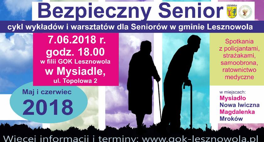 Bezpieczny Senior - 7 czerwca. Mysiadło (07-06-201