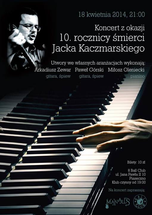 Koncert na rocznicę śmierci Jacka Kaczmarskiego