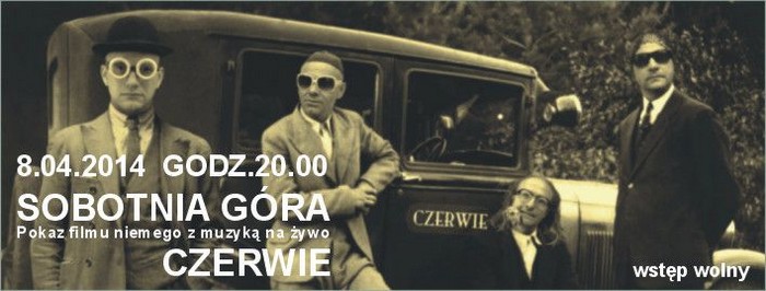 Pokaz niemego filmu w CK