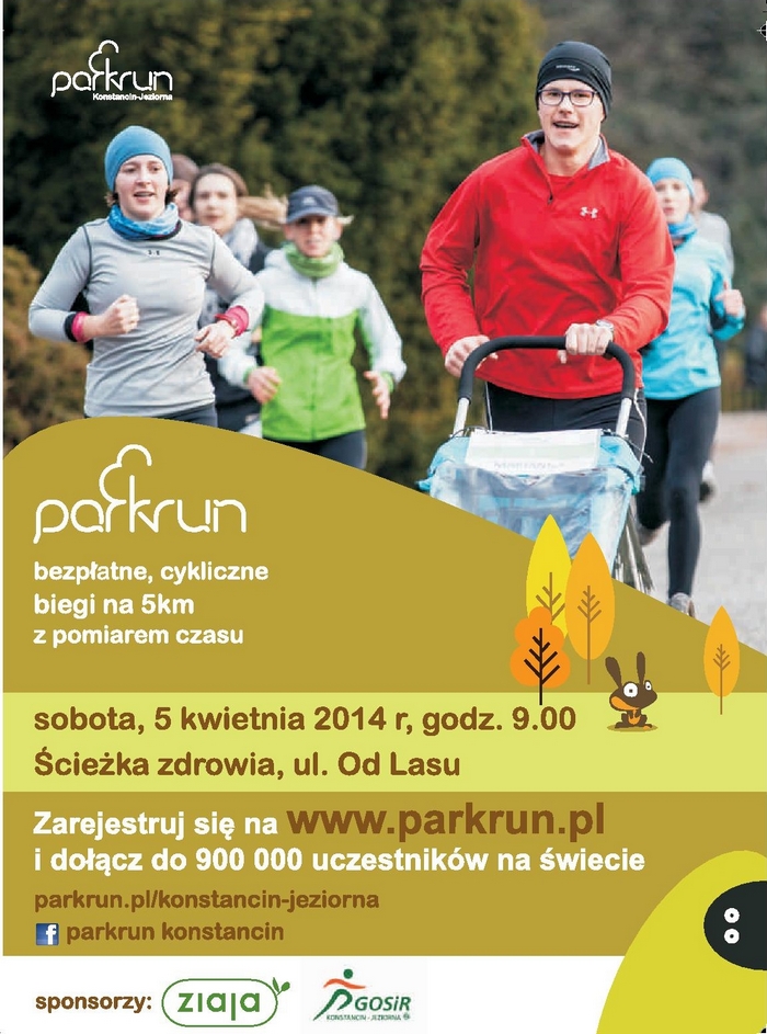 Parkrun w Konstancinie