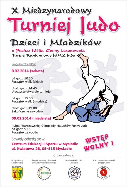 Weekend z judo w Mysiadle
