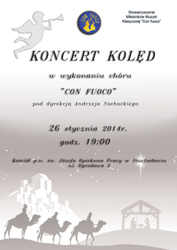 Koncert kolęd Con fuoco