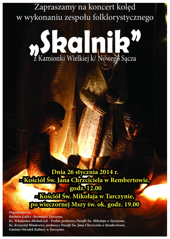 Koncert kolęd w Tarczynie