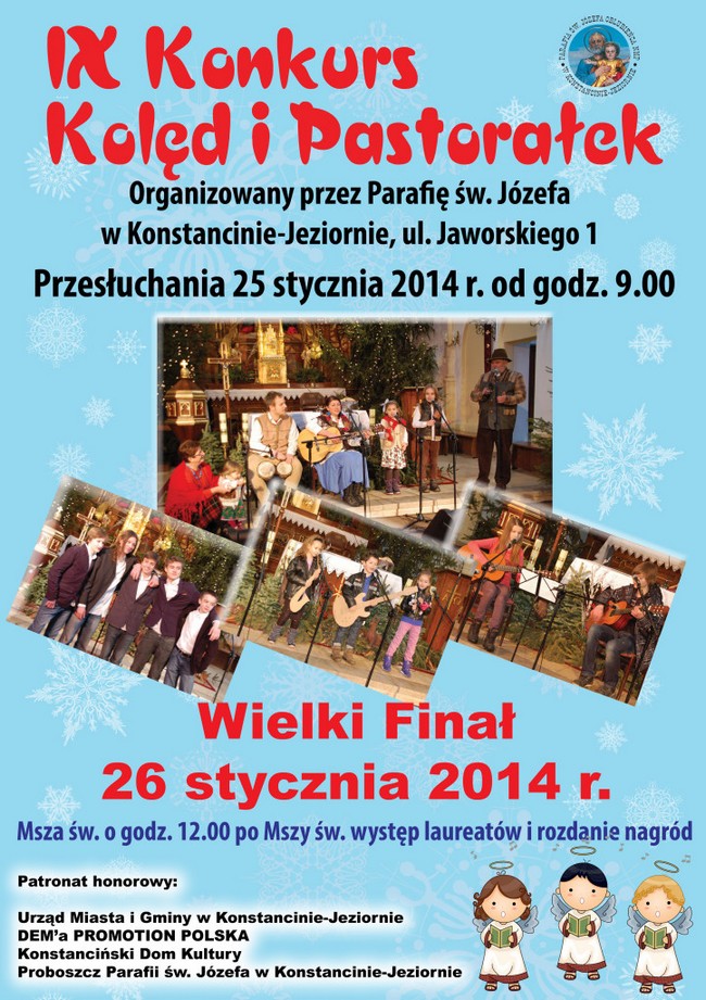 Konkurs kolęd i pastorałek