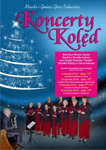 Koncert kolęd w Czersku