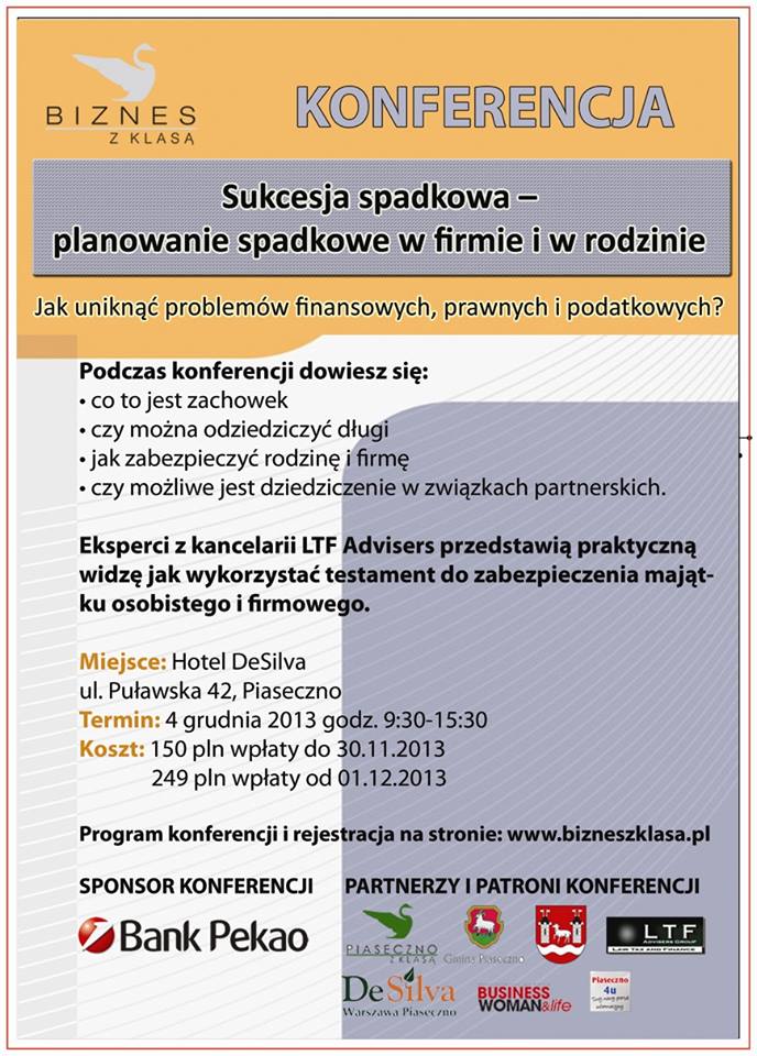 Konferencja o prawie spadkowym