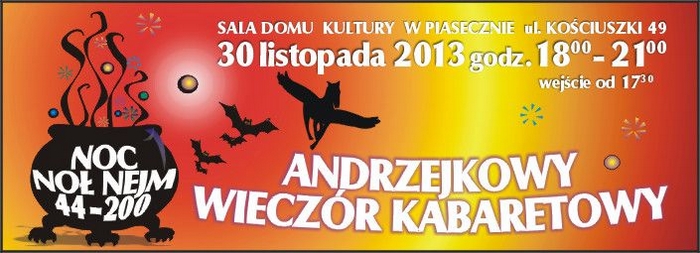 Andrzejkowy Wieczór Kabaretowy
