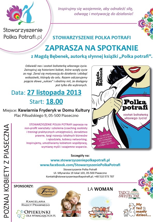 Spotkanie z Magdą Bębenek