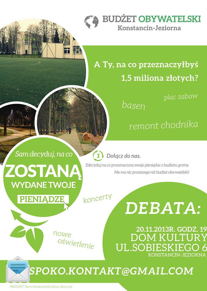 Budżet Obywatelski Konstancin