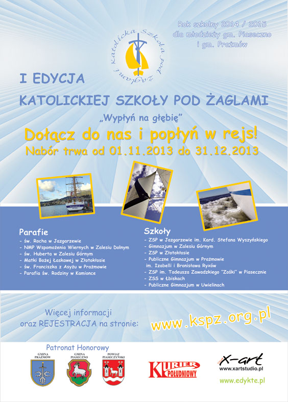 Zapisy na I edycję Katolickiej Szkoły pod Żaglami