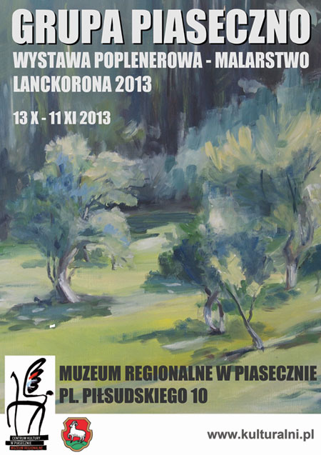Wystawa poplenerowa - malarstwo Lanckorona 2013