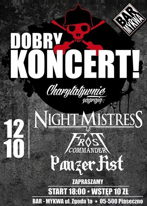 Koncert charytatywny w Mykwie