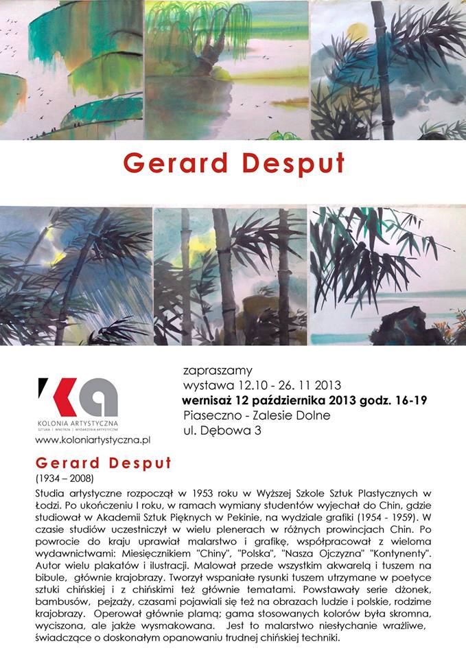 Wystawa Gerarda Desputa