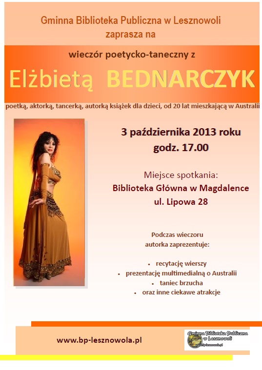 Wieczór poetycko-taneczny