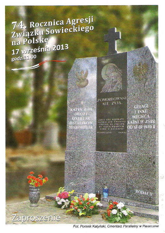 74. rocznica agresji Związku Sowieckiego na Polskę