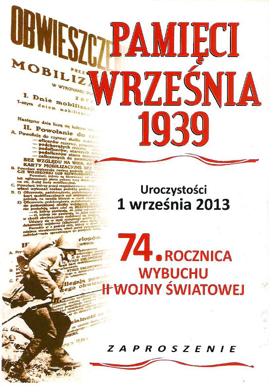 Rocznica wybuchu II wojny światowej