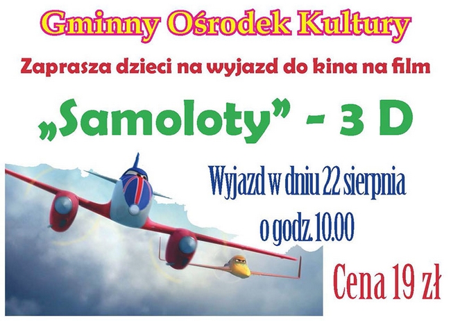 Zaproszenia GOK Tarczyn