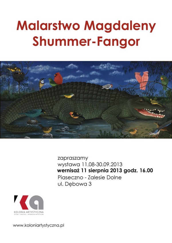 Wystawa malarstwa Magdaleny Shummer - Fangor