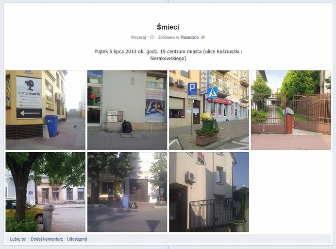 Śmieci atrakcją miast