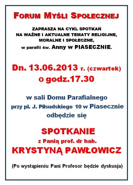 Forum Myśli Społecznej