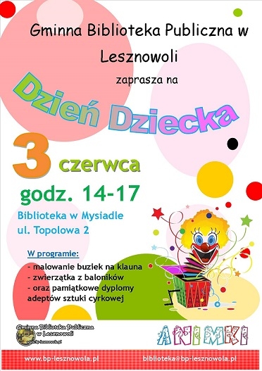 Dzień Dziecka w Mysiadle