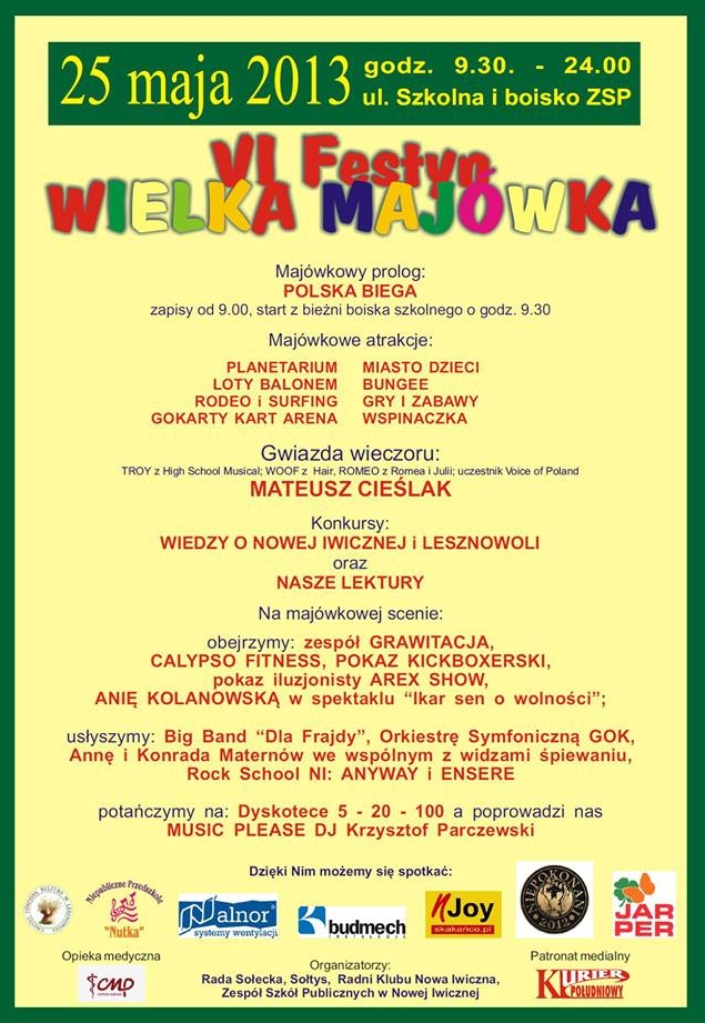 Majówka w Nowej Iwicznej