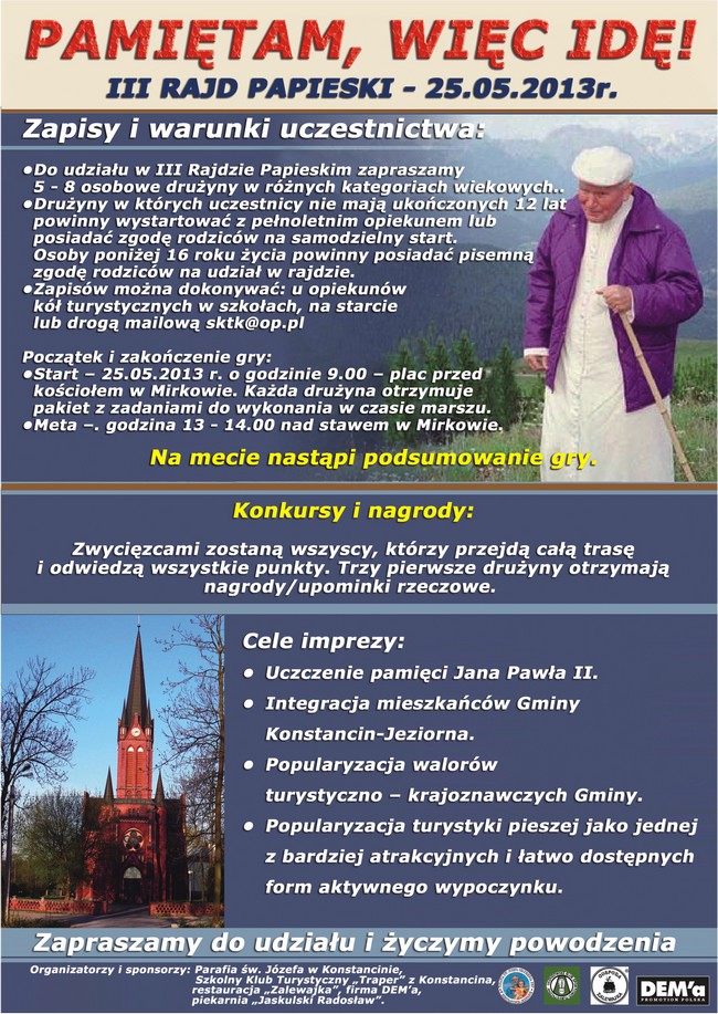Rajd Papieski w Mirkowie