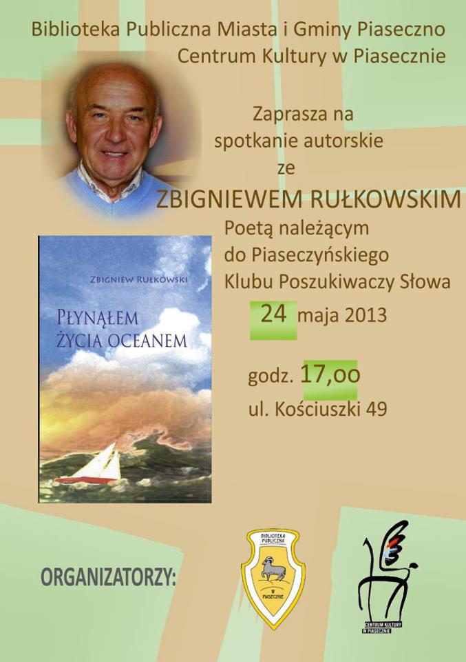  Spotkanie autorskie Zbigniewa Rułkowskiego