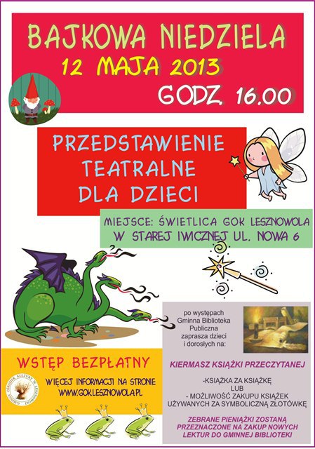 Bajkowa Niedziela w Starej Iwicznej