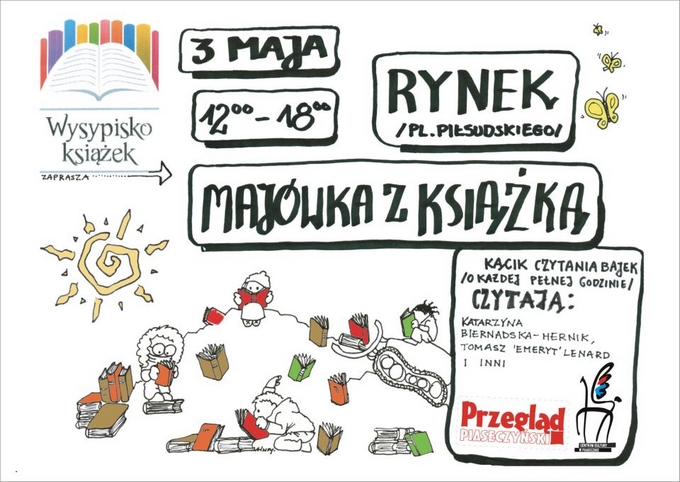 Majówka z książką na Rynku