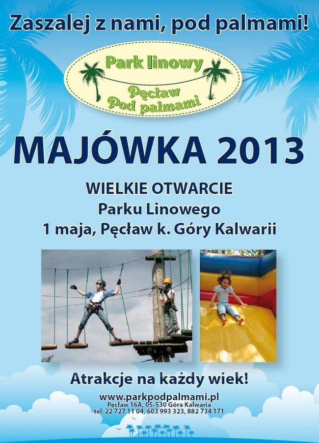Park Linowy w Pęcławiu