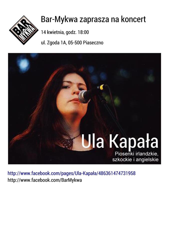Ula Kapała w Mykwie