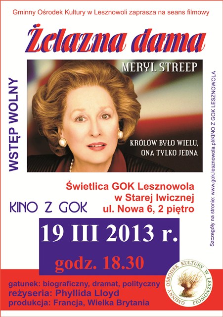 Kino w GOK Lesznowola