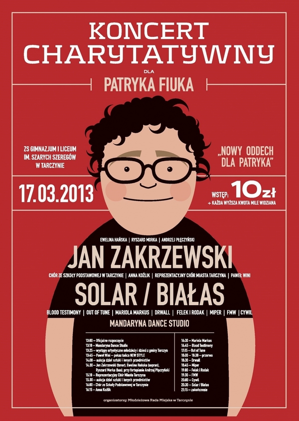 Koncert dla Patryka Fiuka