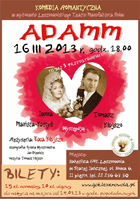 Spektakl pt. ADAMM