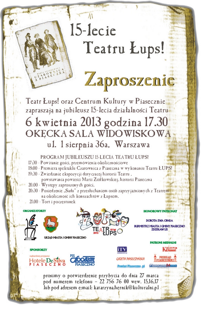 150-leciu teatru ŁUPS