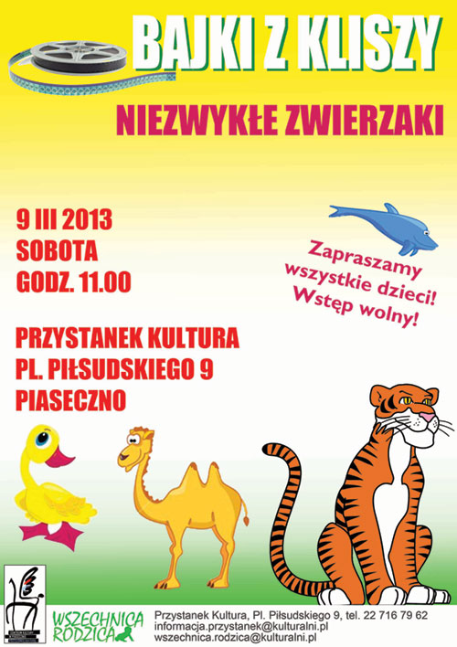 Bajki z kliszy w Przystanku