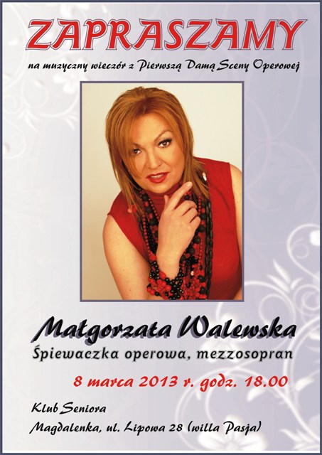 Małgorzata Walewska w Magdalence