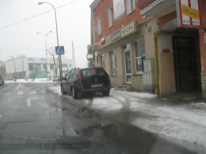 Parkowanie w miejscach niedozwolonych