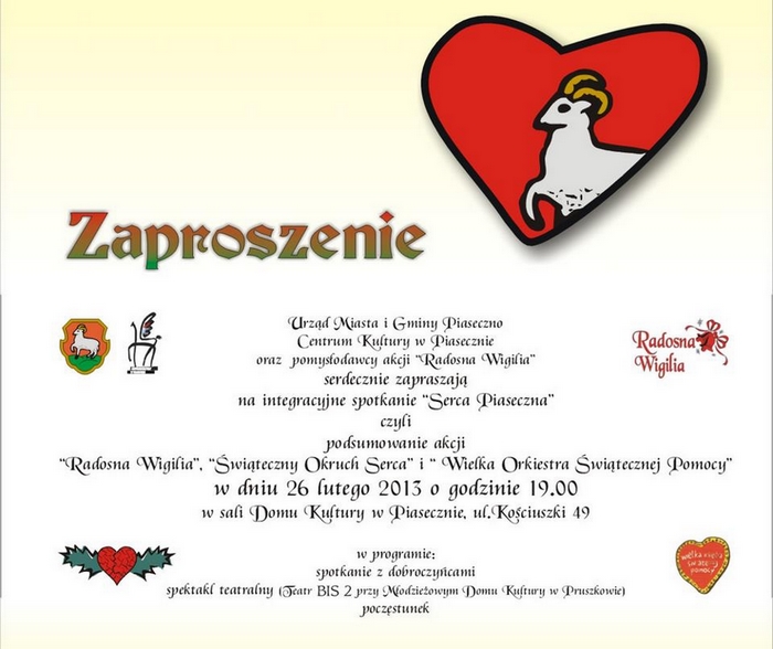 Spotkanie Serc Piaseczna