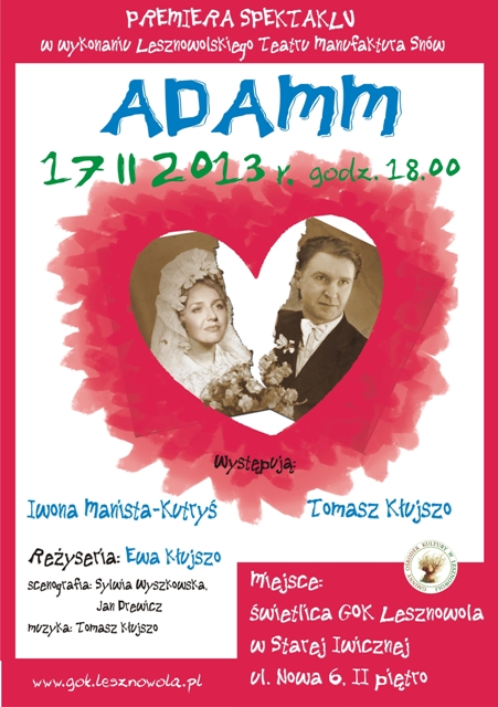 Premiera sztuki ADAMM